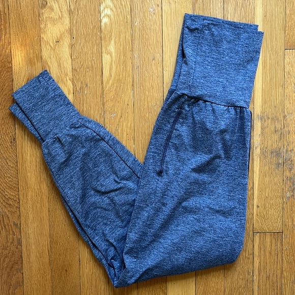 Aerie Gray Foldover Jogger Harem Lounge Pants XXS - Picture 10 of 11